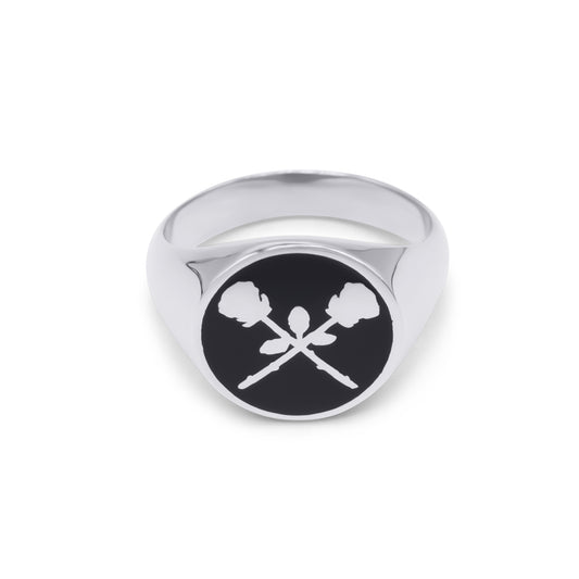 Sephira Signet Rose Ring