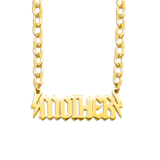 Mother Necklace Gold