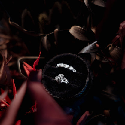 Spiked Band Ring - size O