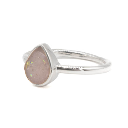 Memory Teardrop Breastmilk & Ashes Memorial Ring