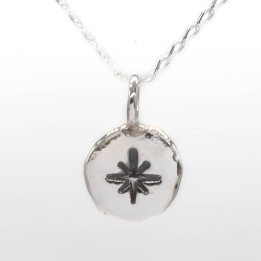 North Star Pebble Necklace