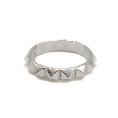 Spiked Band Ring - size O