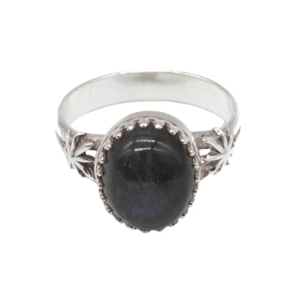 Purple Labradorite Celestial Ring