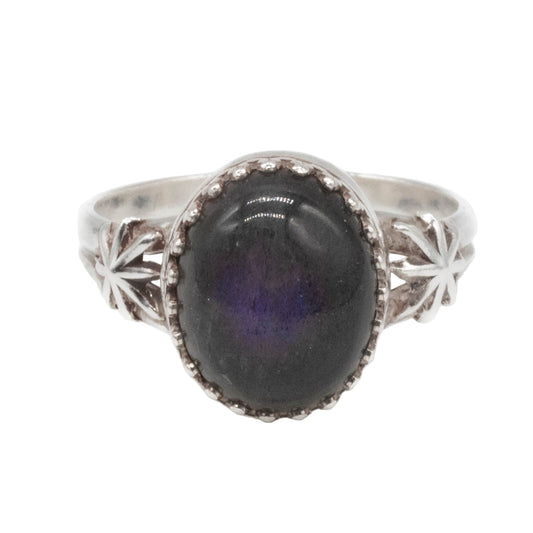Purple Labradorite Celestial Ring