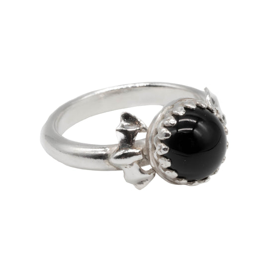 Black Onyx Bat Ring