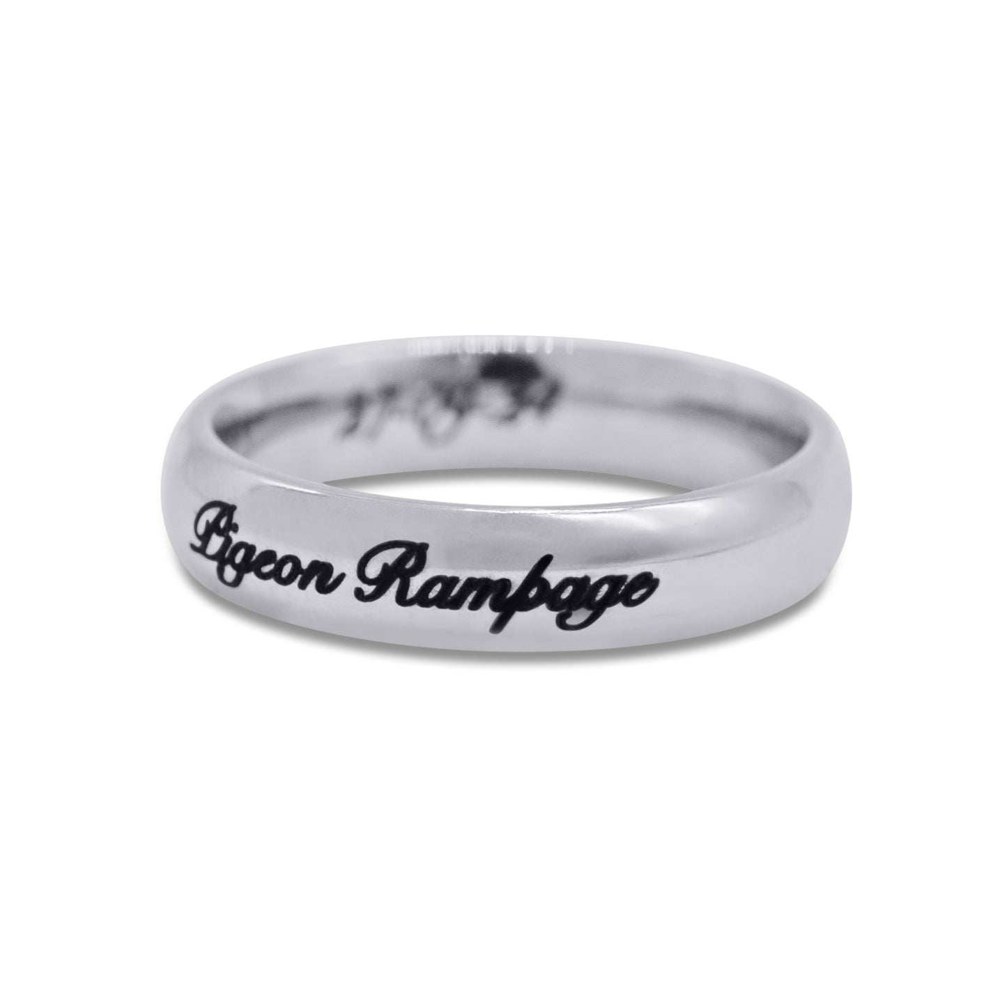 Personalised Engraved Band Ring