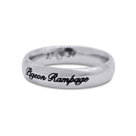 Personalised Engraved Band Ring