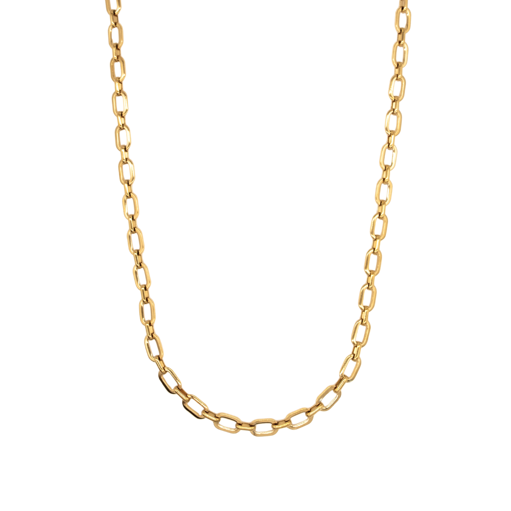 Wide Link Chain Necklace