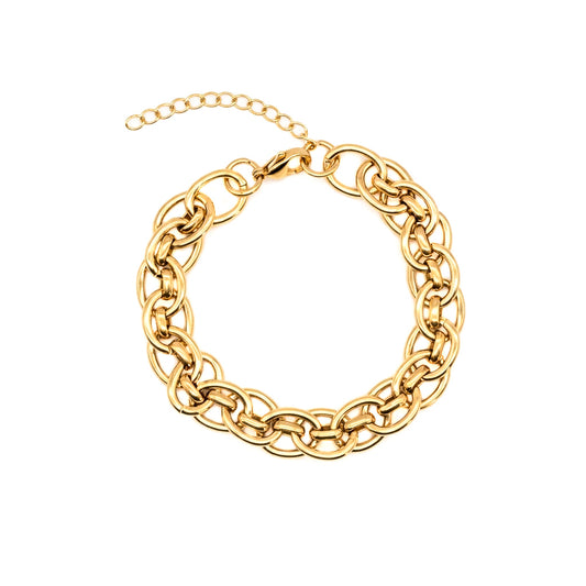 Gold Mortis Chain Bracelet