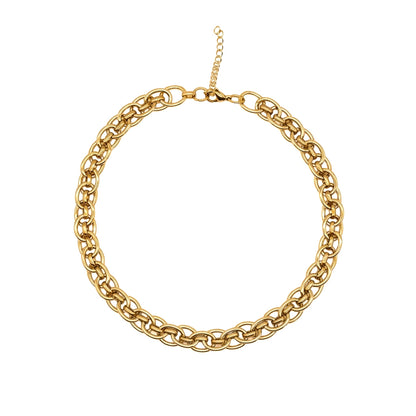Gold Mortis Chain Necklace