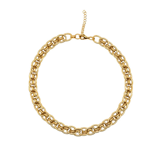 Gold Mortis Chain Necklace