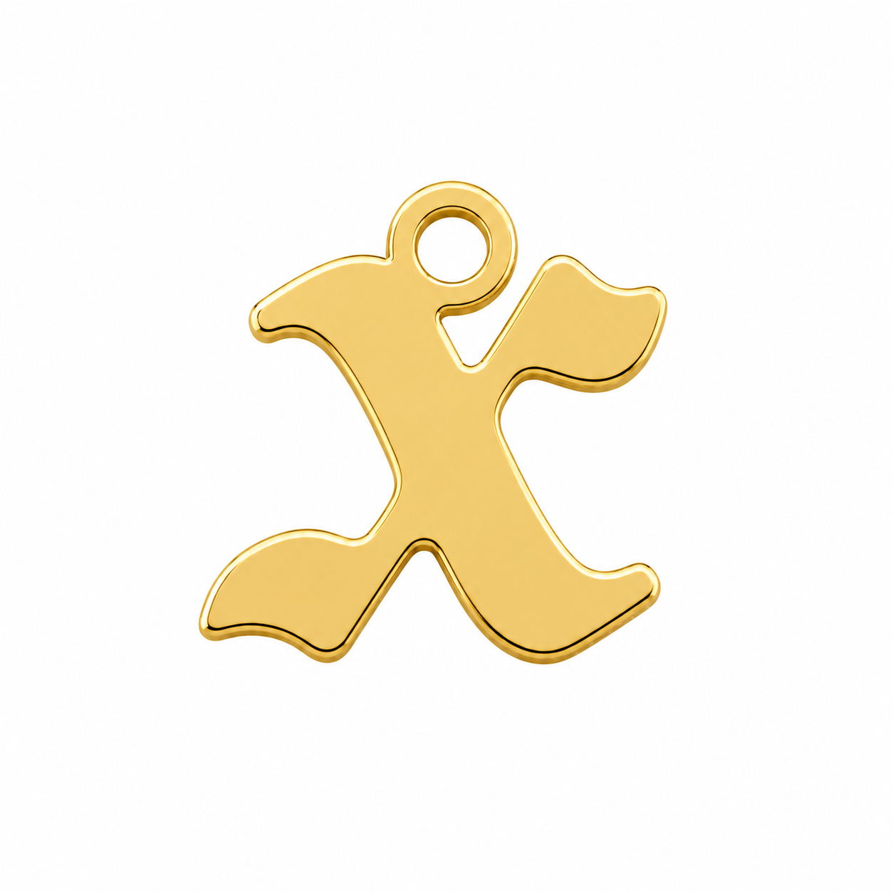 Gold Old English Charm