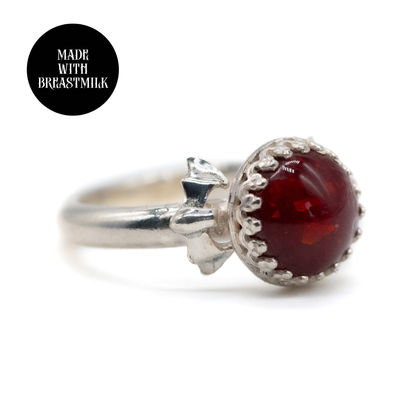 Nightbound Bat Gothic Breastmilk Ring