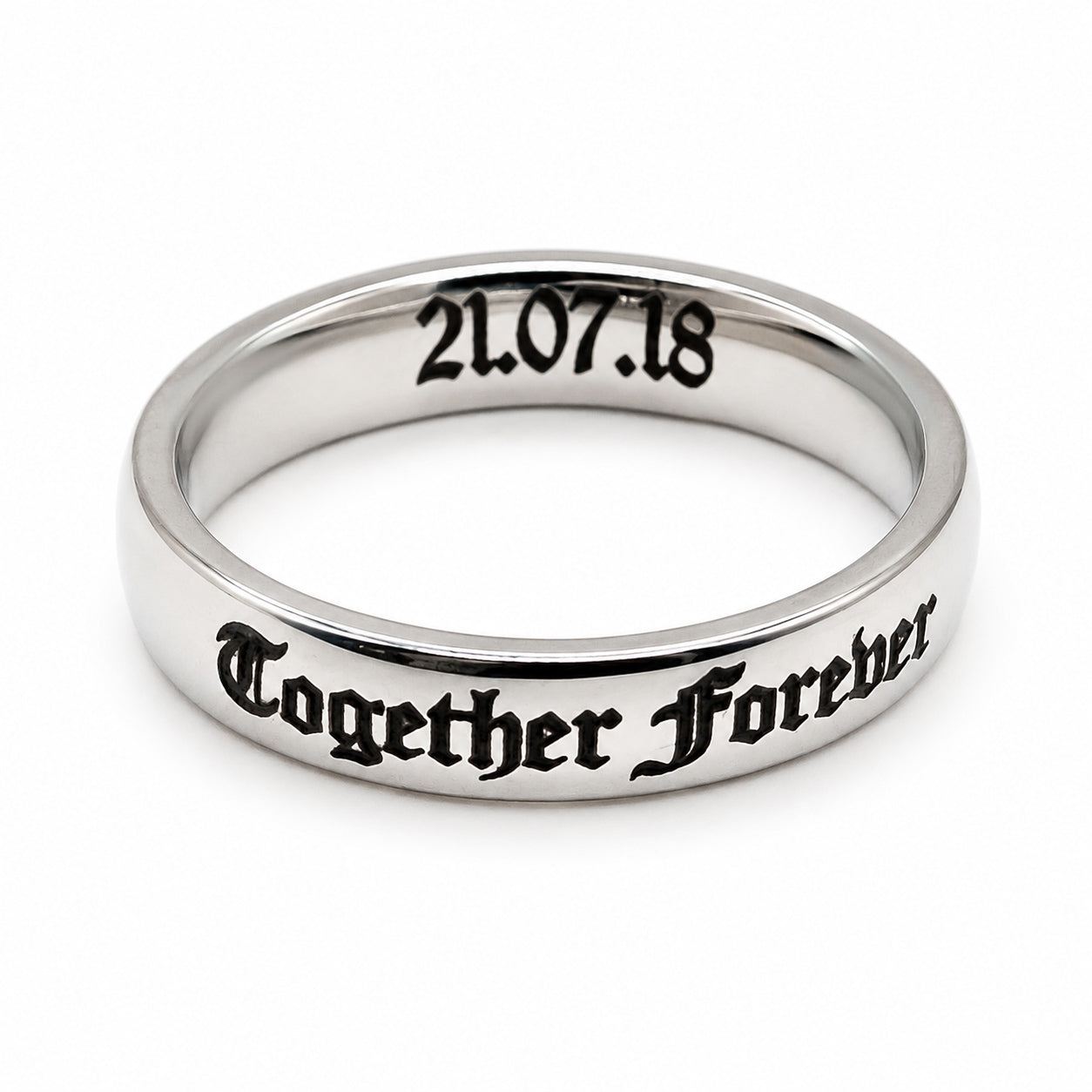 Personalised Engraved Band Ring