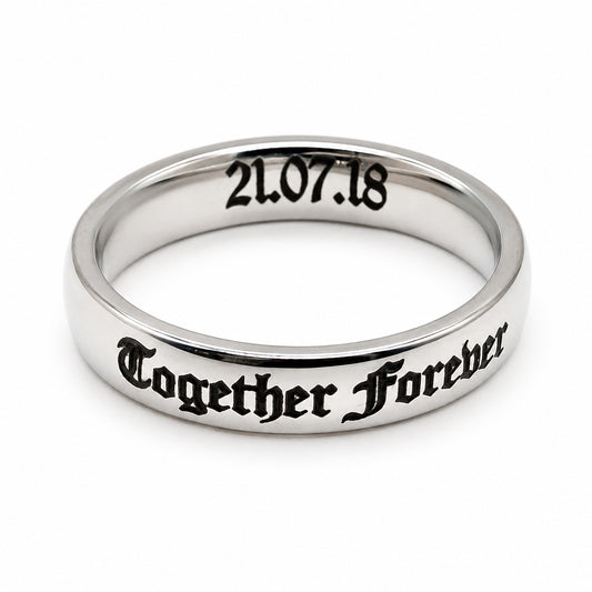 Personalised Engraved Band Ring