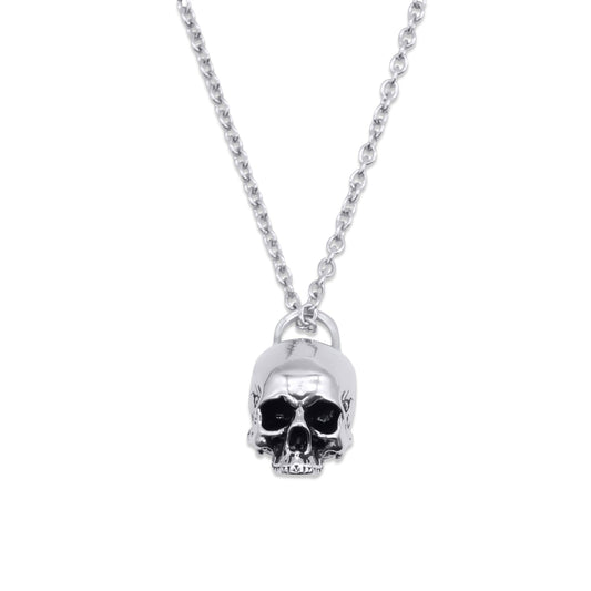 Hel Skull Necklace Mysticum Luna Gothic Jewellery