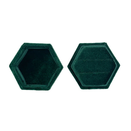 Heavy Metal Initial Wedding Ring Box