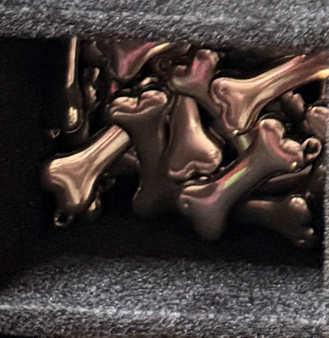 Silver Bone Charm