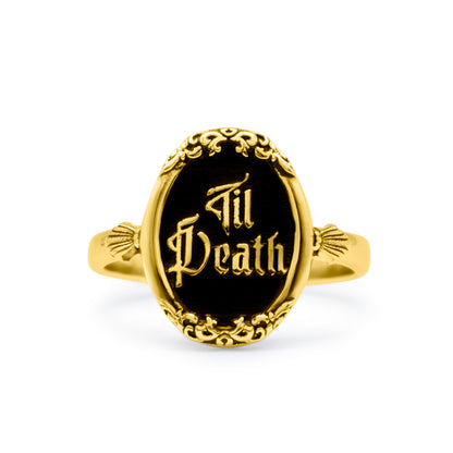 Gold Til Death Ring Mysticum Luna