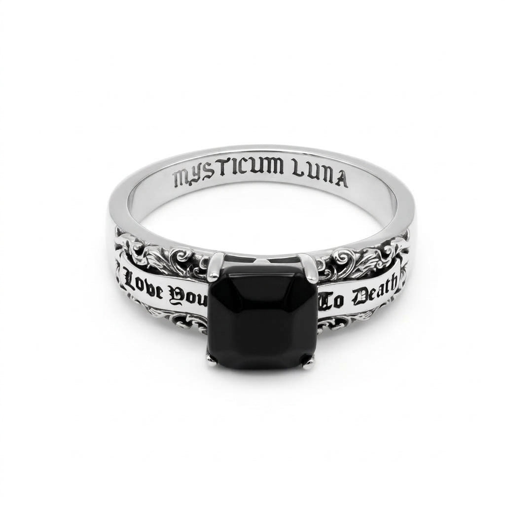 Love You to Death Gemstone Ring