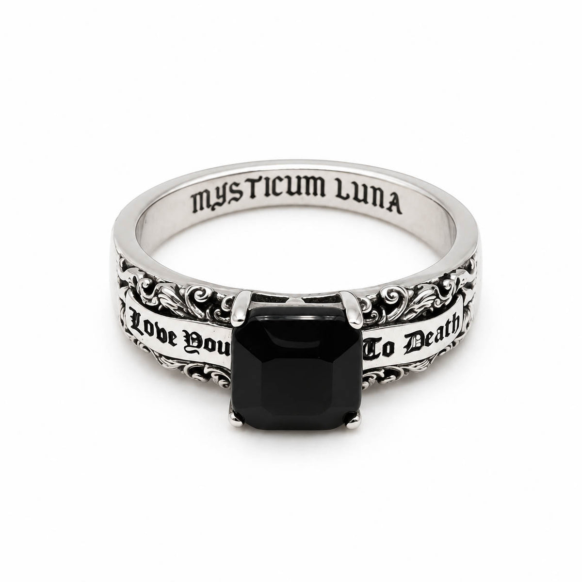 Love You to Death Gemstone Ring