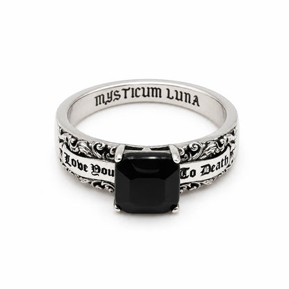 Love You to Death Gemstone Ring