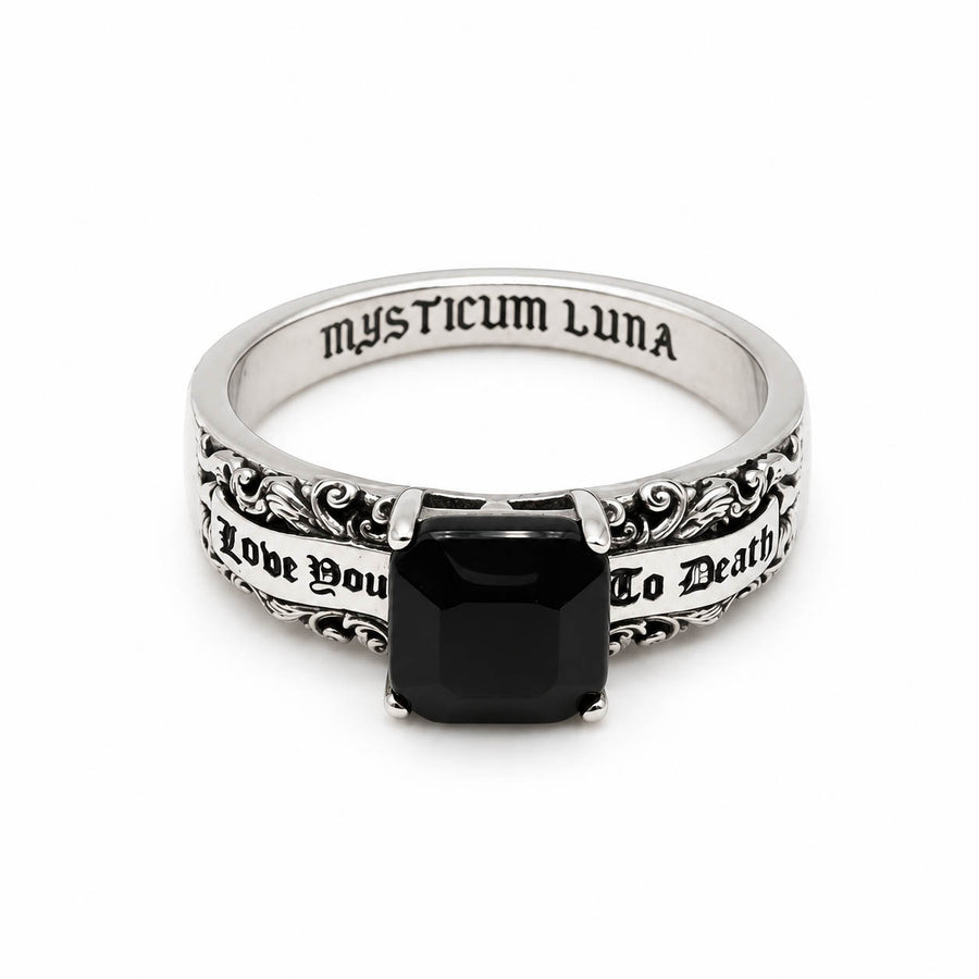 Love You to Death Gemstone Ring