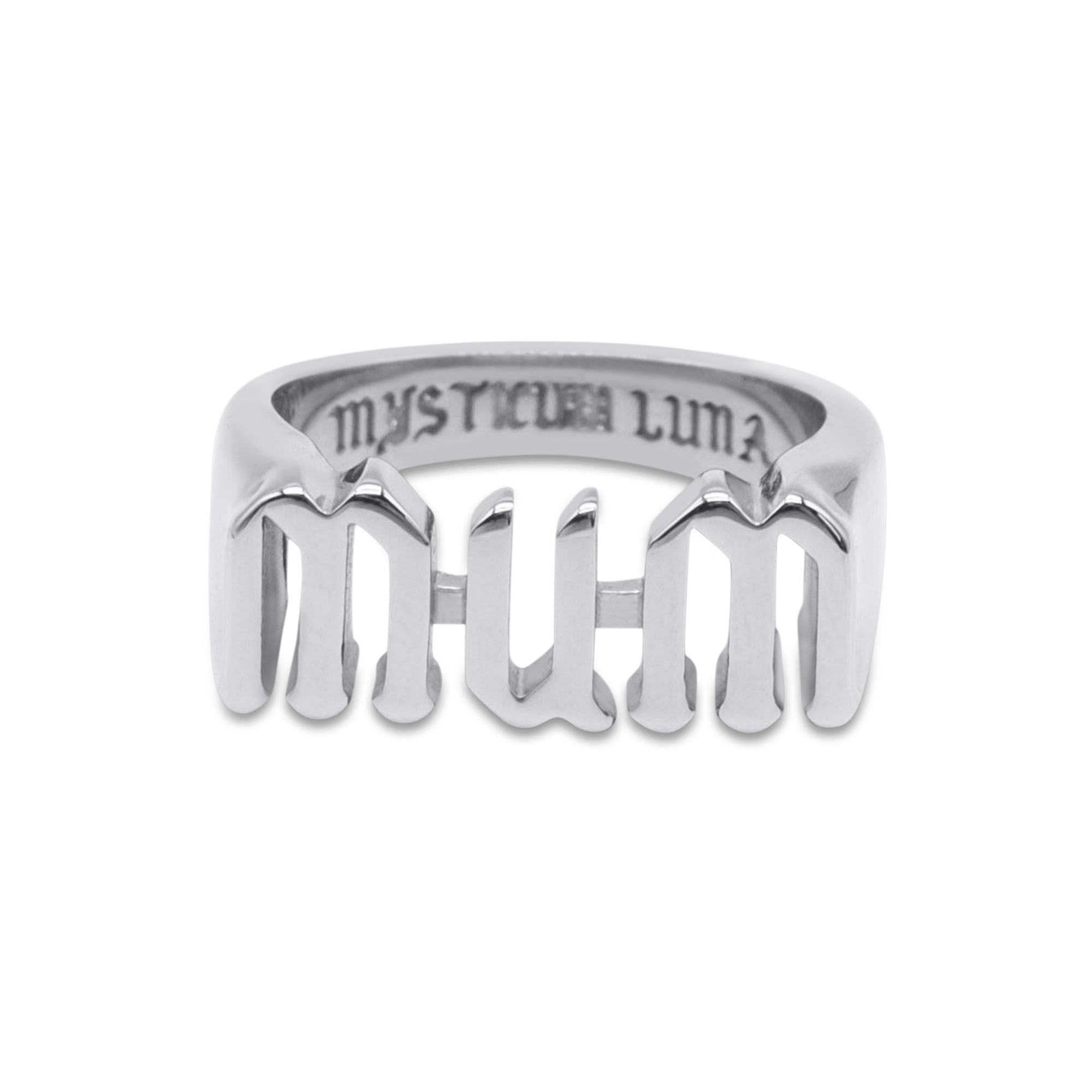 Mum Ring | Mysticum Luna Personalised Jewellery – Mysticum Luna Gothic ...