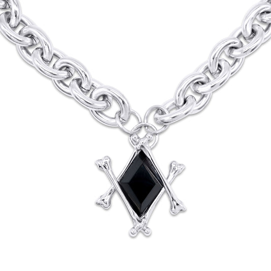 The Obsidian Marrow Necklace