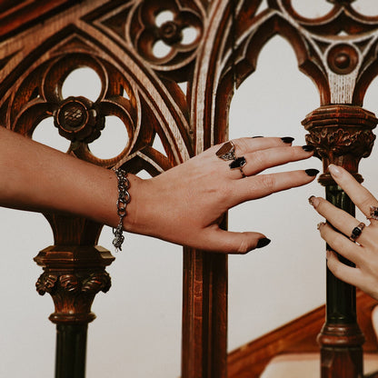 Personalised Coffin Signet Ring