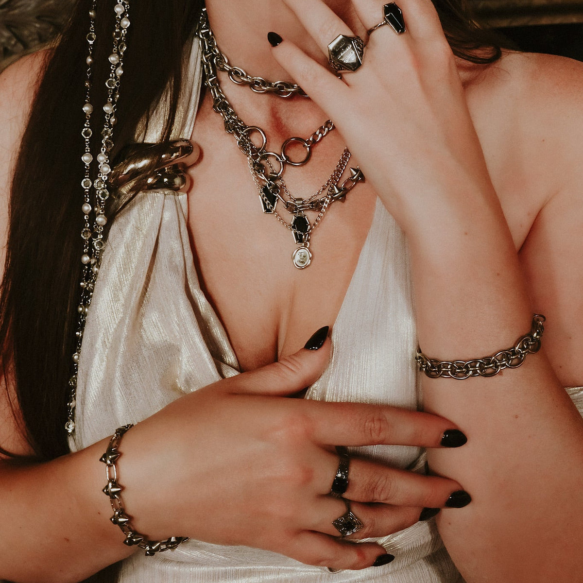 Obsession Spike Chain Necklace