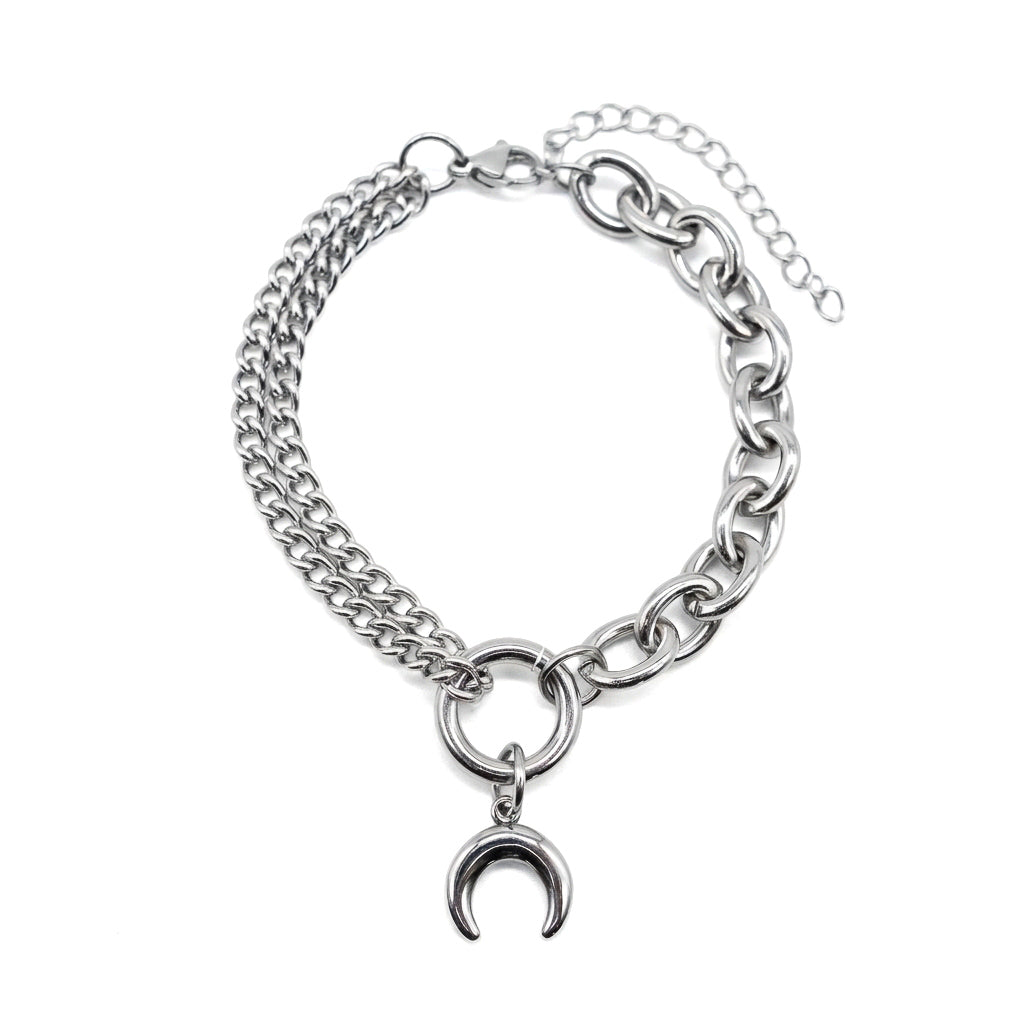 Selene Crescent Moon Bracelet