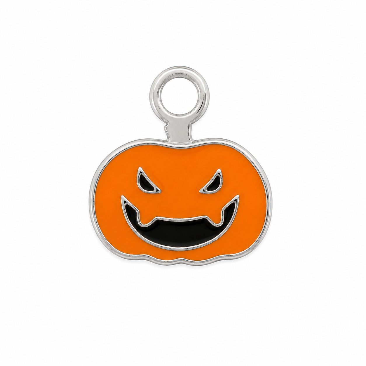 Orange Pumpkin charm