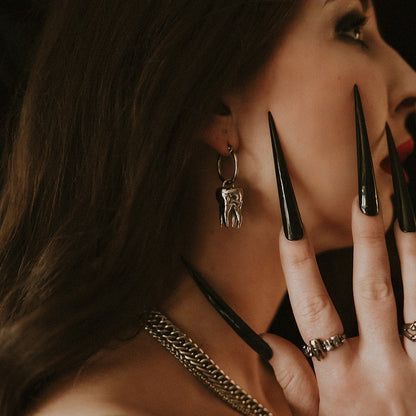 Lover’s Remnant Heavy Tooth Earrings