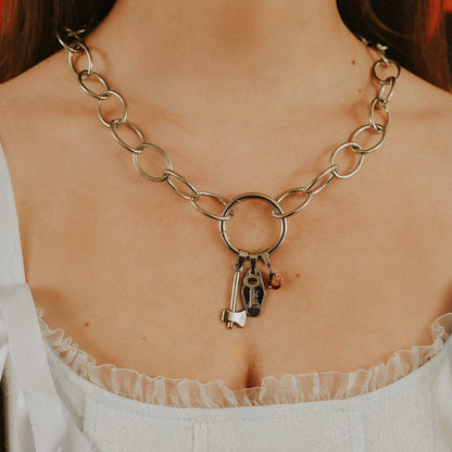 Charm Coven Room 237 Overlook Key Charm Mysticum Luna Gothic Jewellery