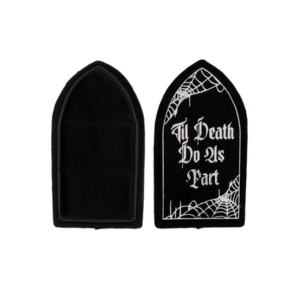 Til Death Do Us Part Window Wedding Ring Box