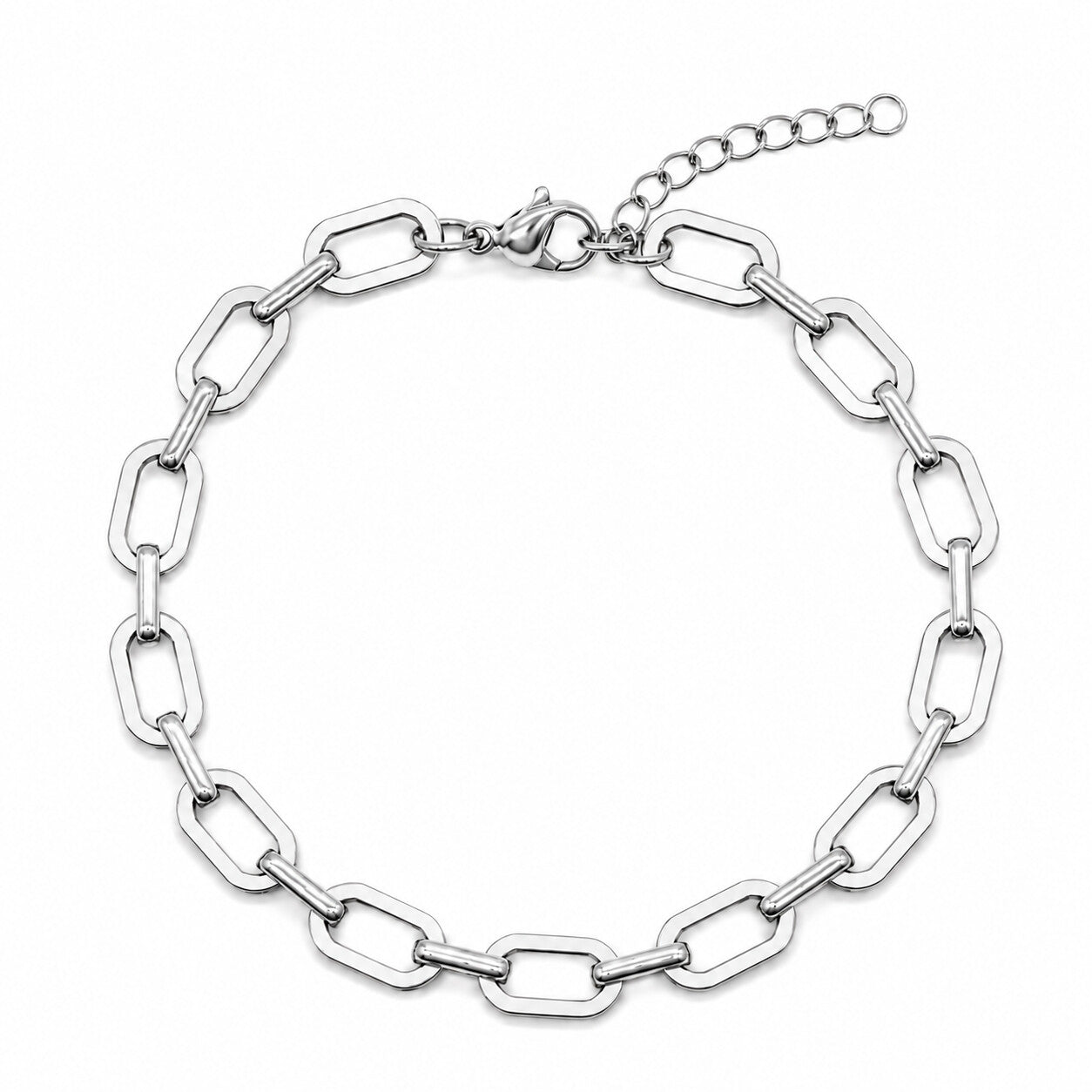 Wide Link Chain Bracelet