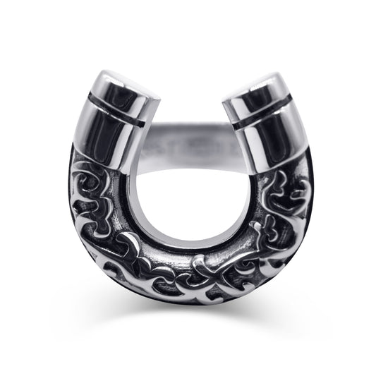 Lucky Charm Horseshoe Ring Mysticum Luna