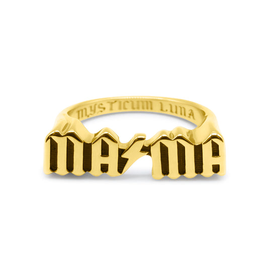 Gold MAMA Ring
