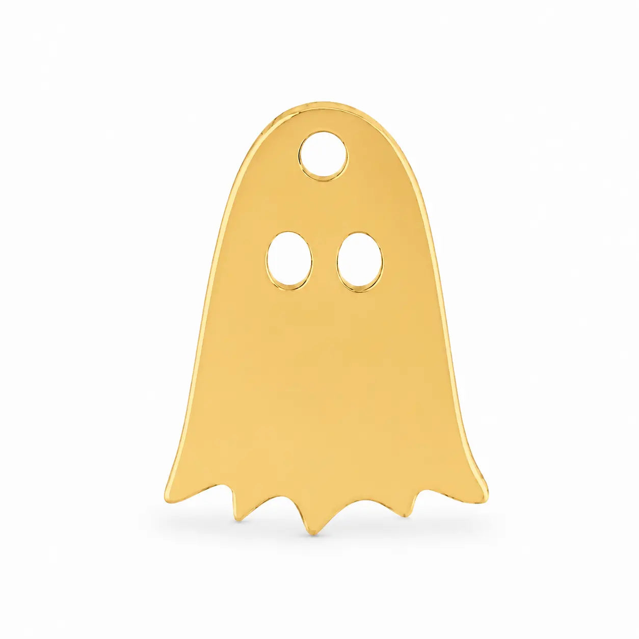 Gold Ghost Charm