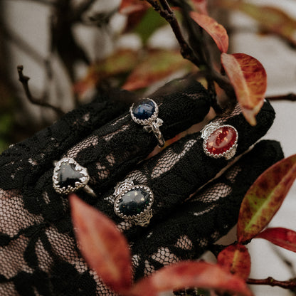 Spider's Embrace Gothic Breastmilk Ring