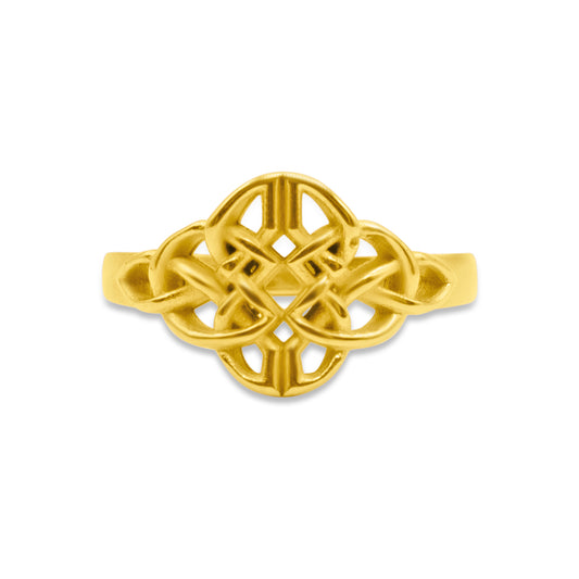 Gold Everbound Knot Ring