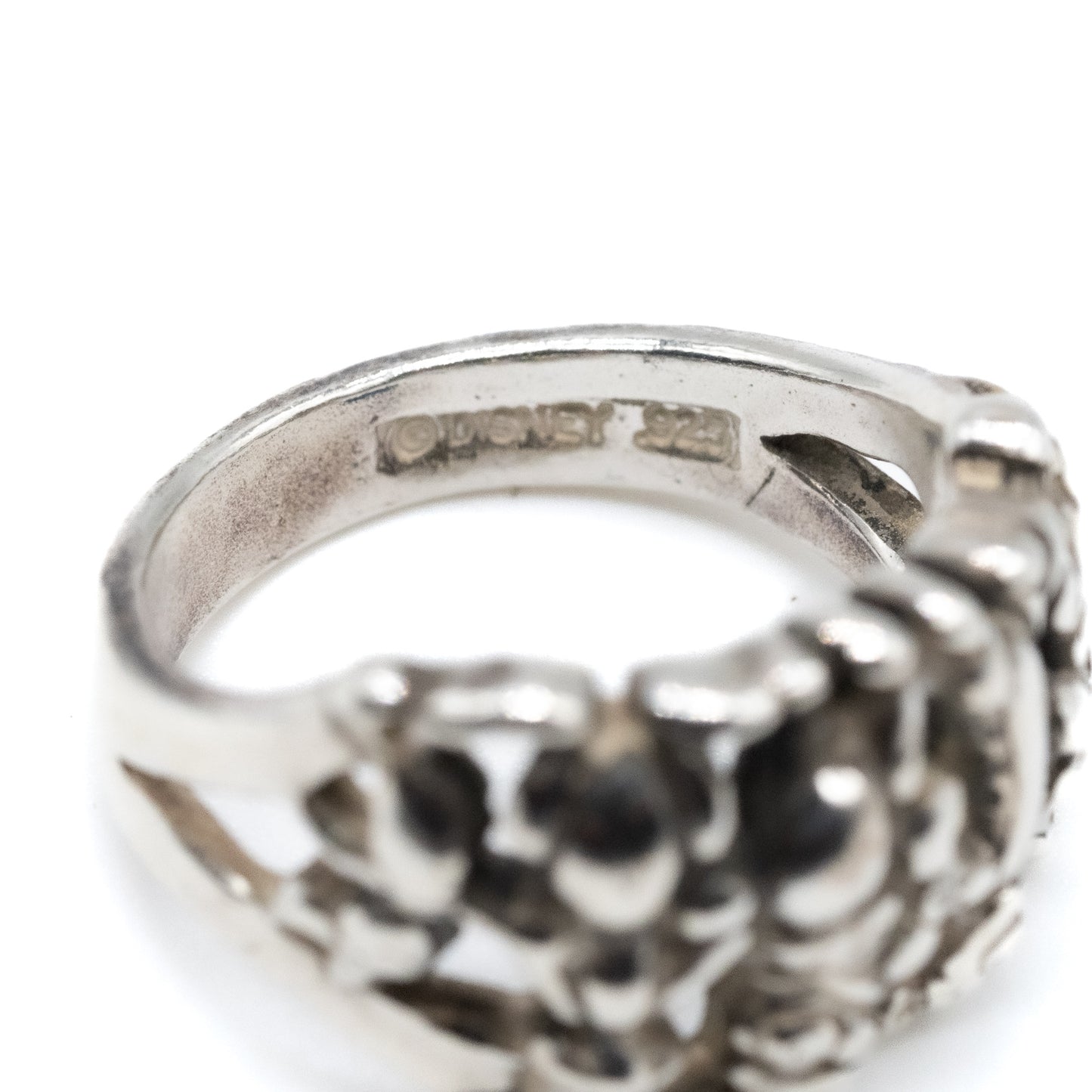 Vintage Sterling Silver Disney Winnie The Pooh Ring - Size UK M / US 6