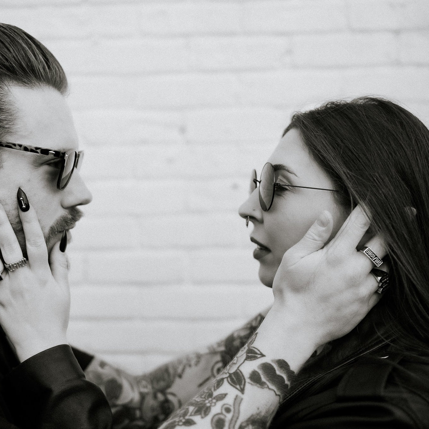 Husband Enamel Signet Ring