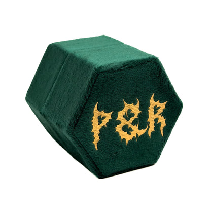 Heavy Metal Initial Wedding Ring Box