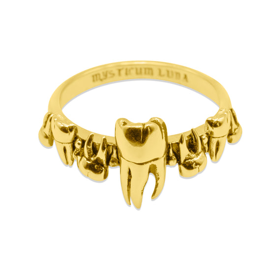 Gold Teeth Of The Taken Ring