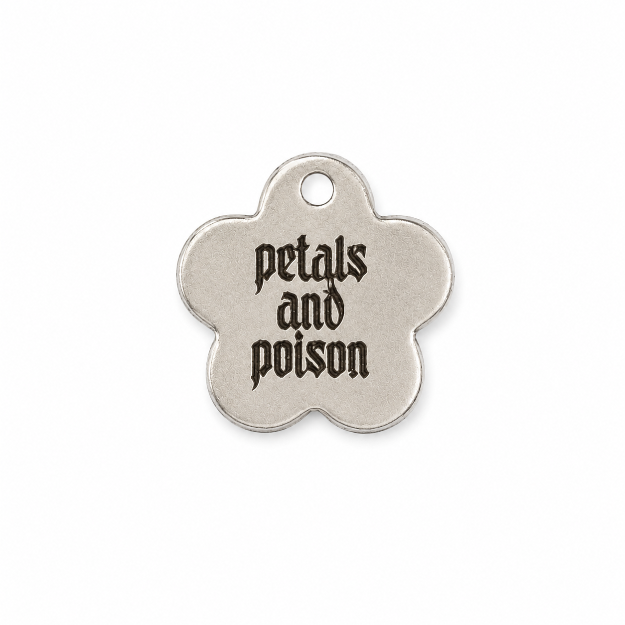Petals and Poison flower charm