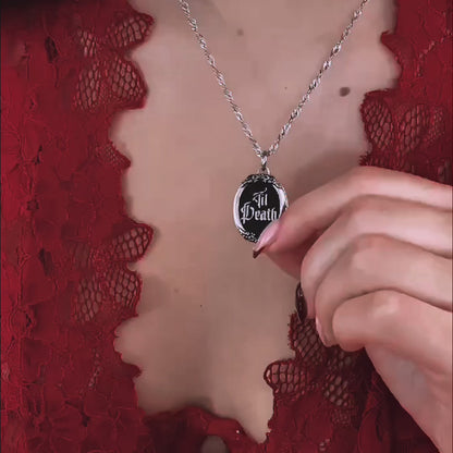 Til Death Locket Necklace