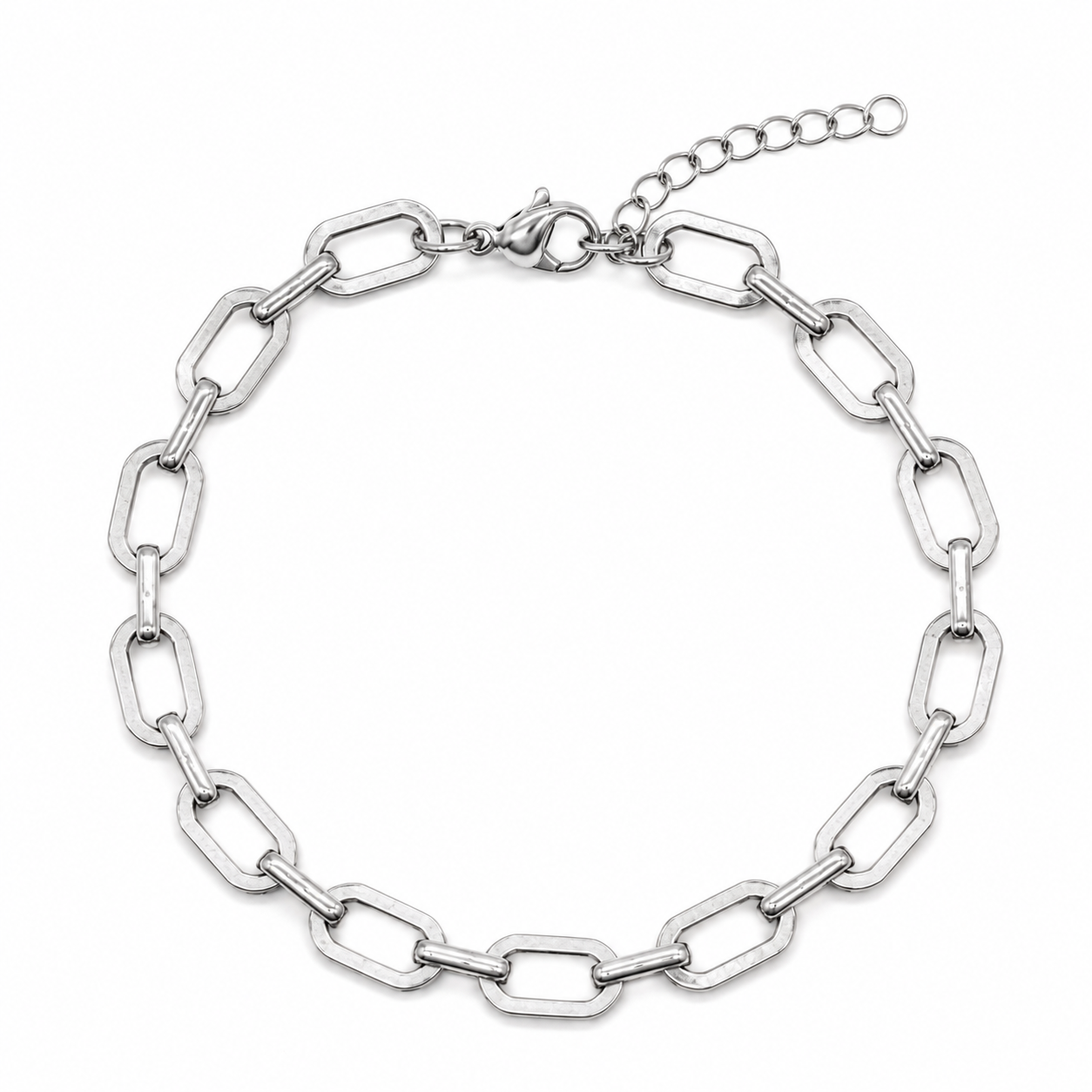 Wide Link Chain Bracelet