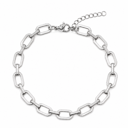 Wide Link Chain Bracelet